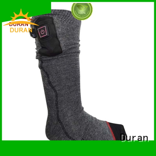 Duran electric warming socks factory for outdoor activities