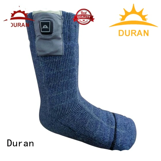 Duran top rated battery operated socks supplier for outdoor work