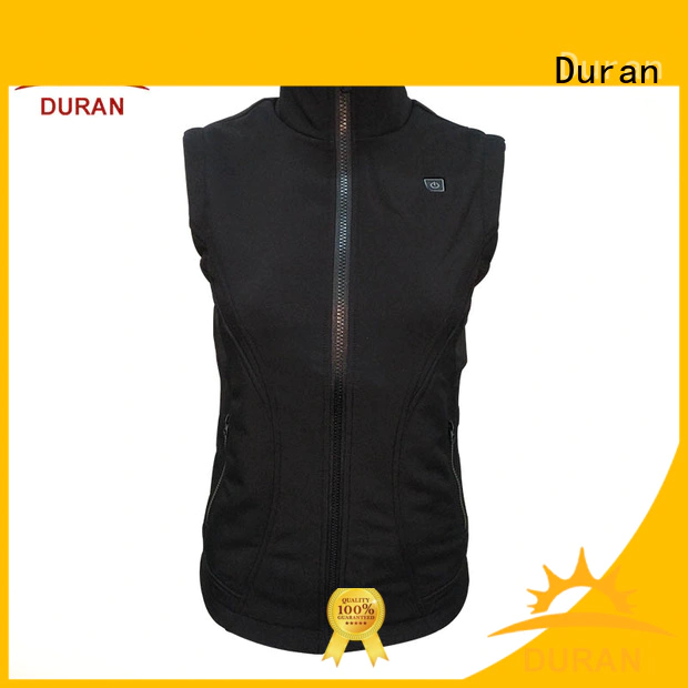 Duran good quality top rated heated jackets supplier for winter