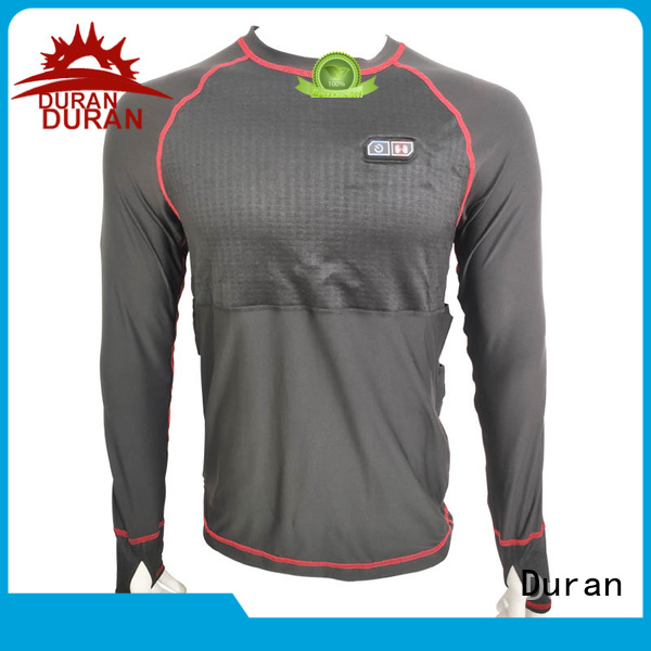 Duran top battery heated base layer manufacturer