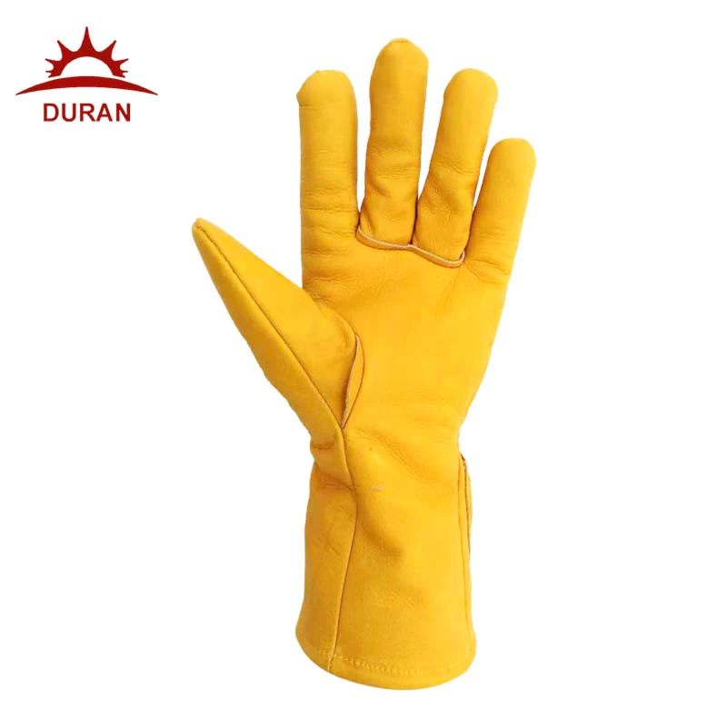 Duran Heated Leather Electric Gloves Heated Mittens