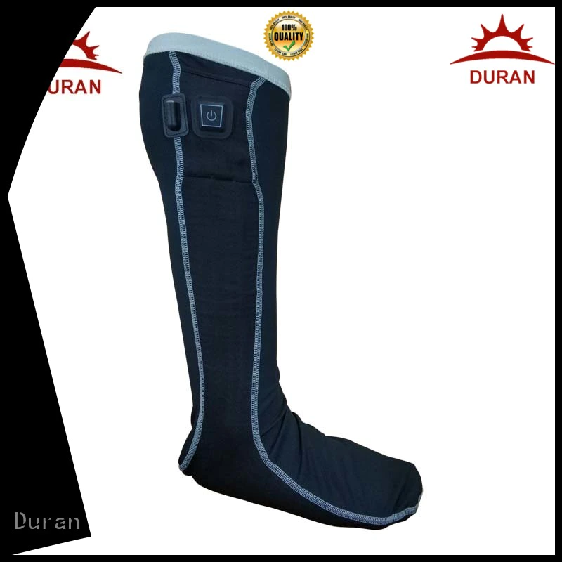 Duran best electric heated socks company for sports