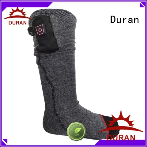 Duran best battery heated socks company for winter