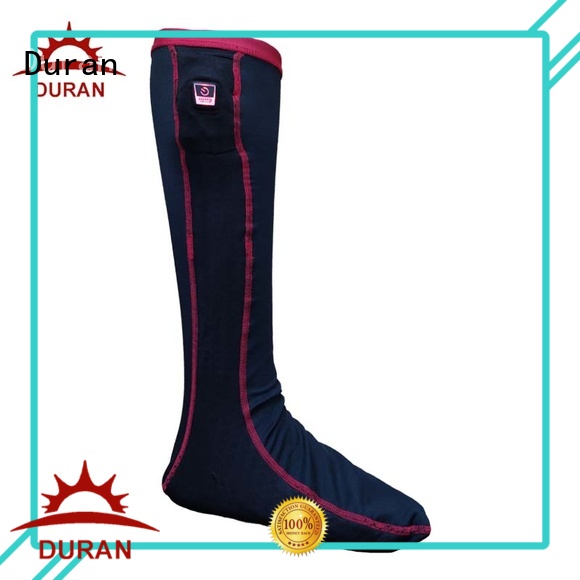Duran top rated electric heated socks factory for winter