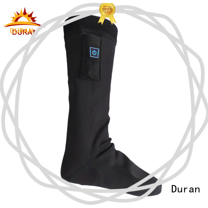 Duran great battery powered socks manufacturer for outdoor work