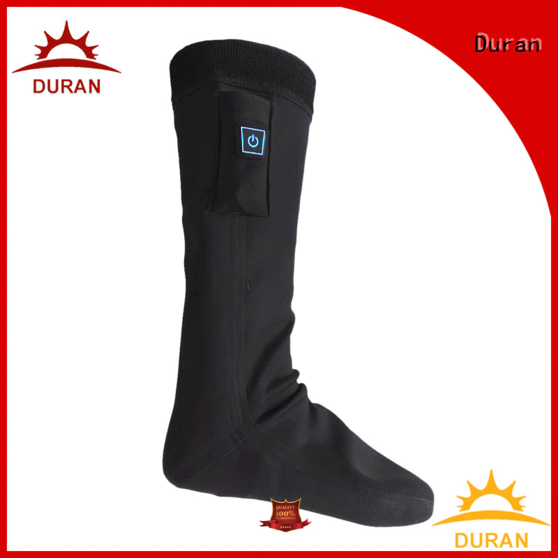 Duran electric heated socks manufacturer for outdoor work
