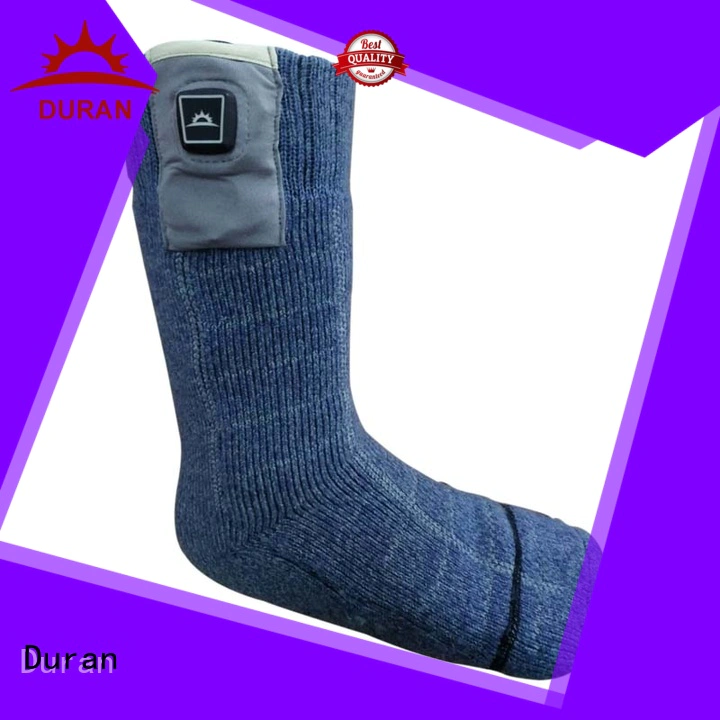 Duran battery powered socks company for outdoor activities