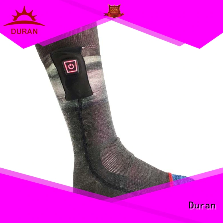 Duran battery powered socks supplier for sports