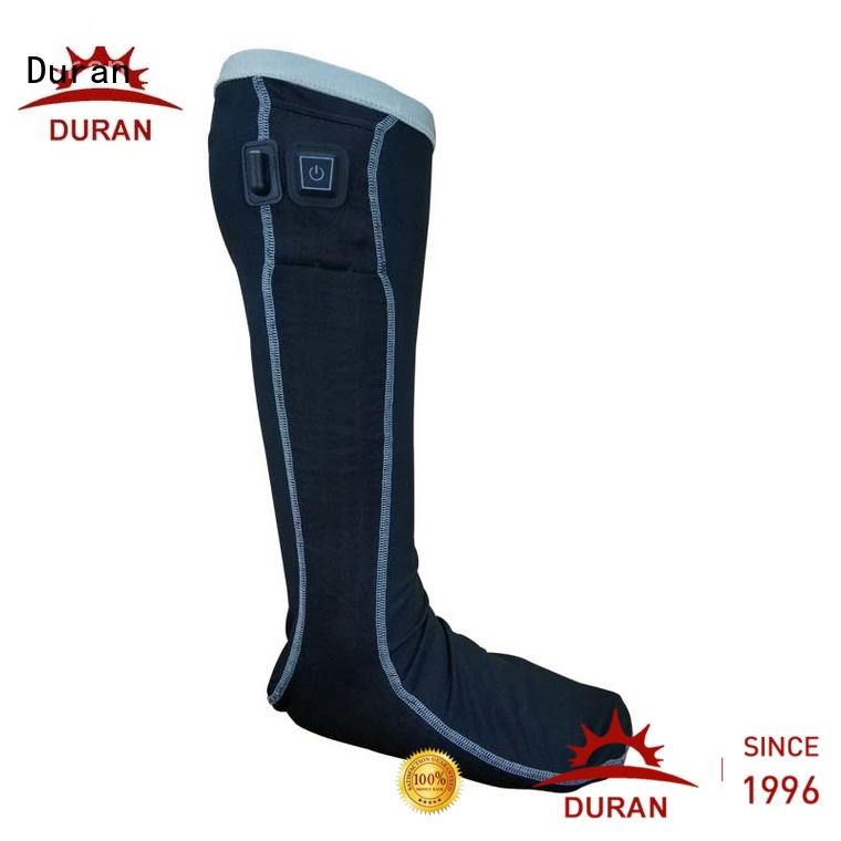 Duran top rated battery powered socks factory for sports