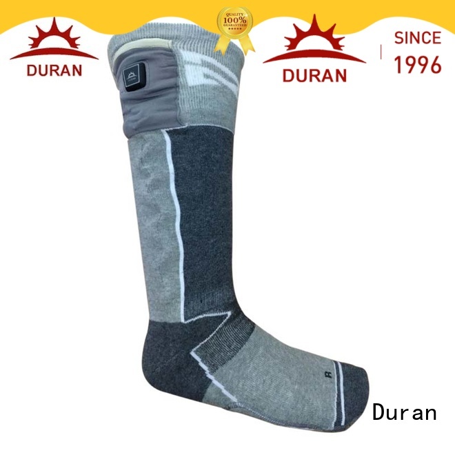 Duran best battery powered socks manufacturer for outdoor activities