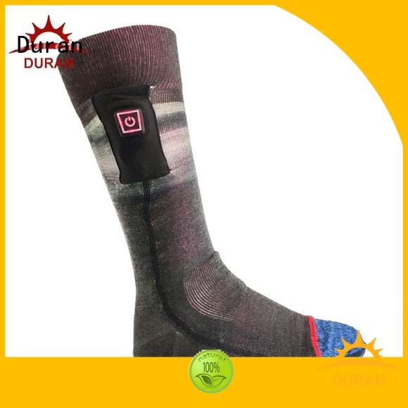 Duran top rated heated socks factory for outdoor work