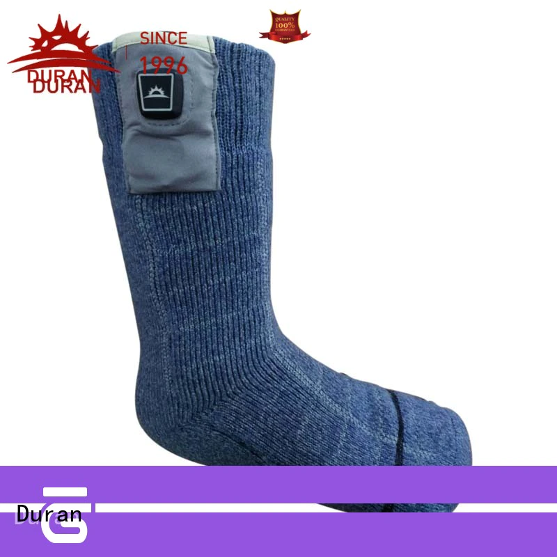 Duran professinal best heated socks supplier for outdoor activities