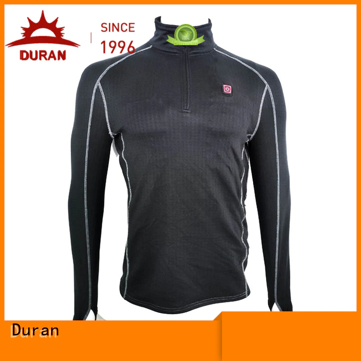 Duran heated baselayer supplier for cold weather
