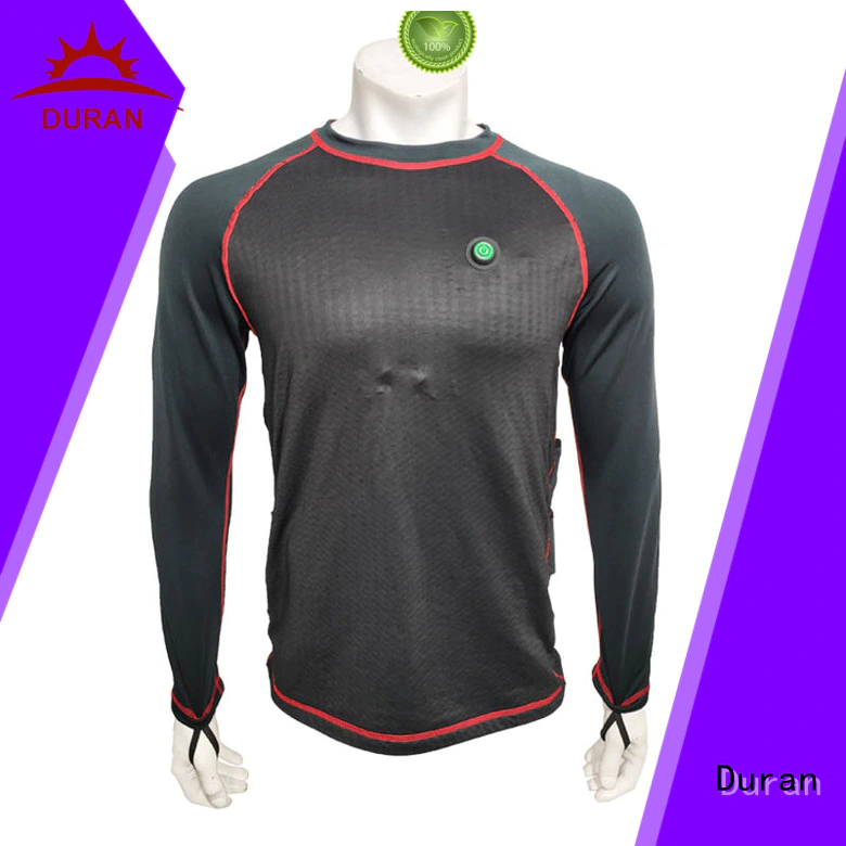 Duran top best heated base layer company for cold weather