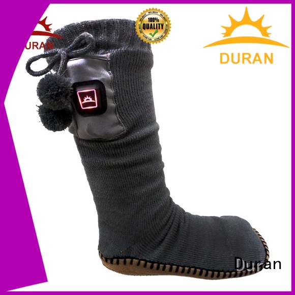 Duran top rated heated socks factory for outdoor work