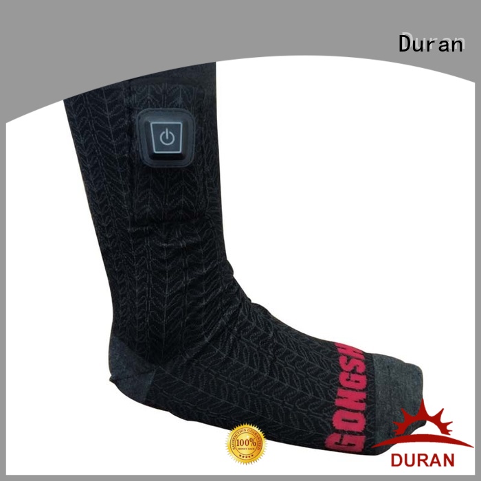 Duran battery operated socks manufacturer for winter