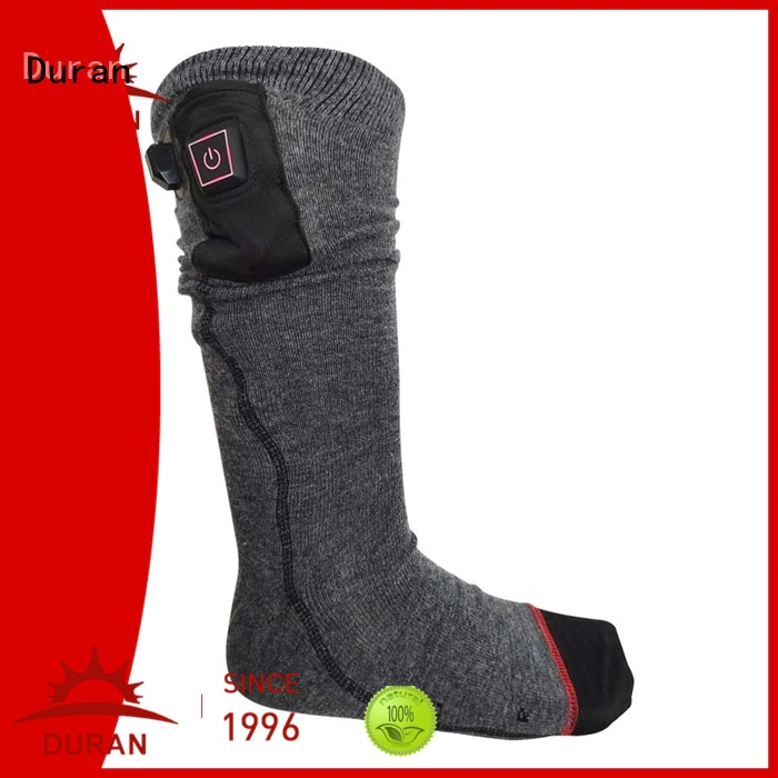 Duran heated socks company for outdoor activities