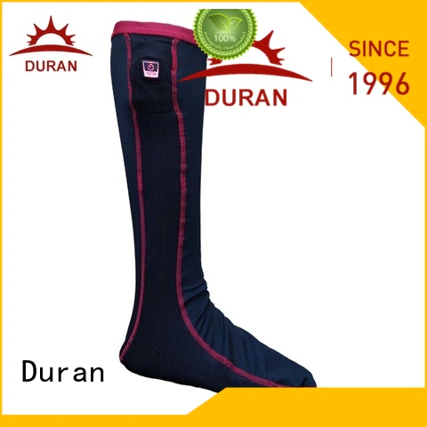 Duran top rated battery powered socks supplier for outdoor work