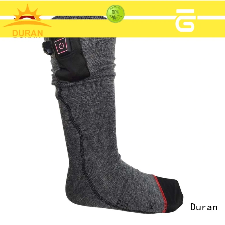 Duran top rated electric heated socks company for outdoor activities