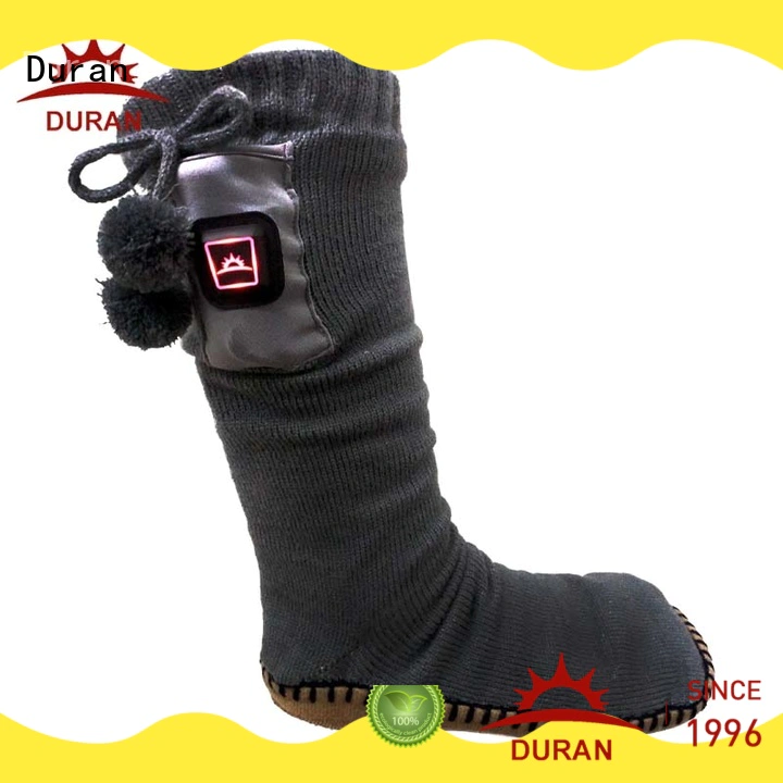 Duran professinal battery powered heated socks manufacturer for winter