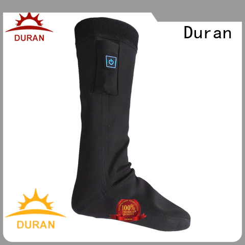 Duran top rated battery powered socks factory for outdoor work