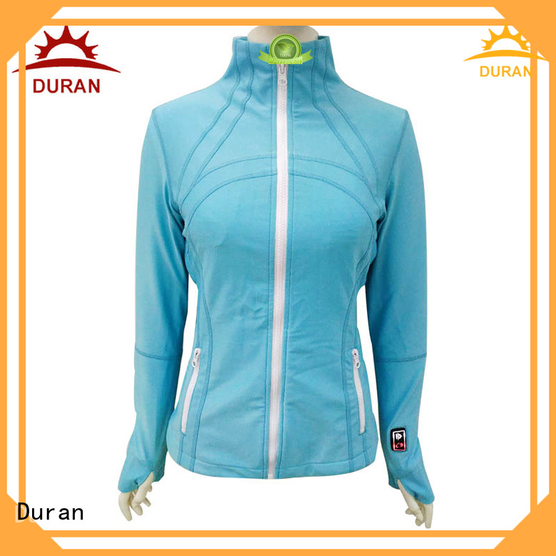 Duran good quality battery jacket supplier for winter
