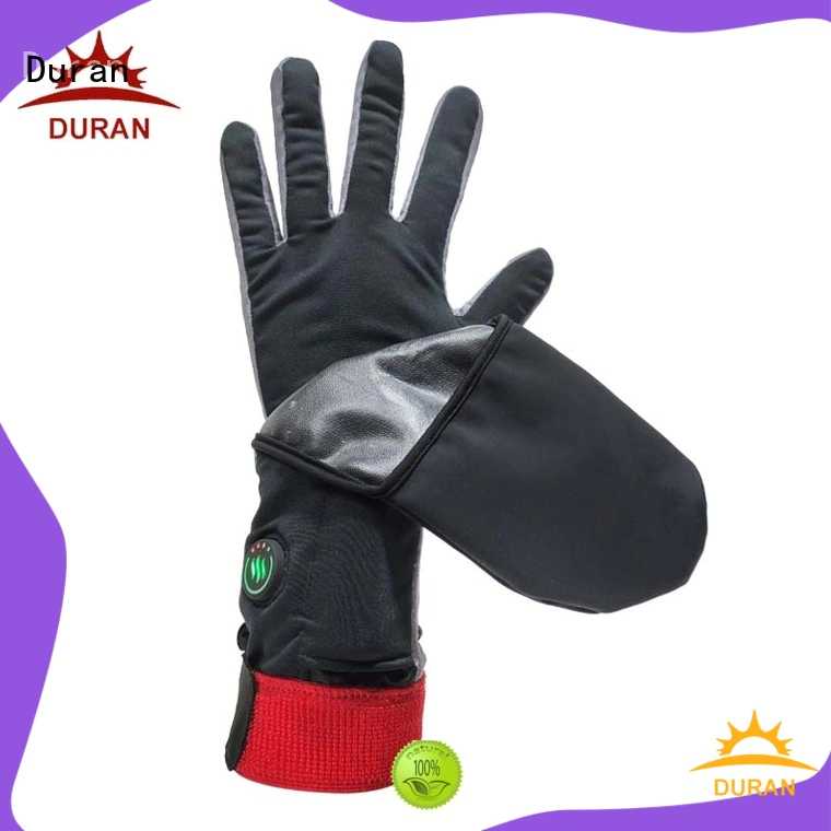 Duran heated mittens manufacturer for outdoor sports