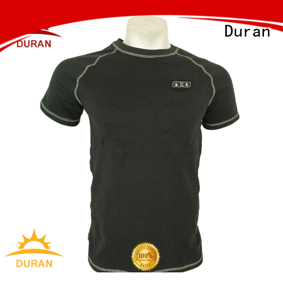 Duran battery heated base layer for cold weather