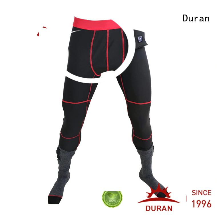 Duran warm best heated pants supplier for cmaping