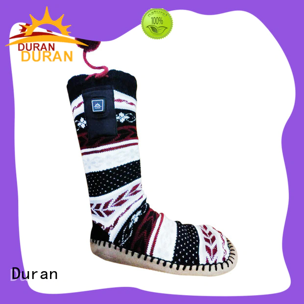 Duran top rated battery powered heated socks company for outdoor activities