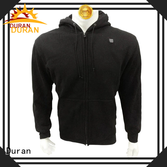 Duran battery heated coats factory for outdoor