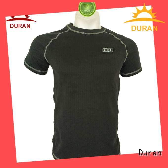 Duran best heated base layer factory for cold weather
