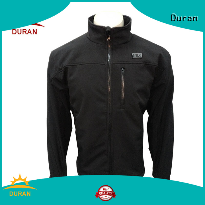 Duran battery heated coats company for cold weather