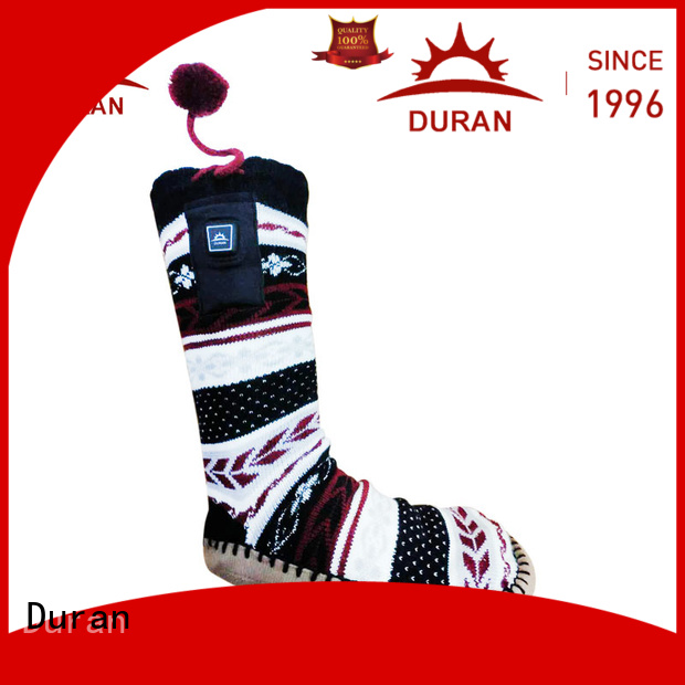 Duran battery operated heated socks company for sports