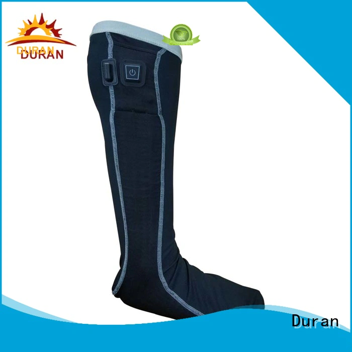 Duran great battery operated heated socks for outdoor activities