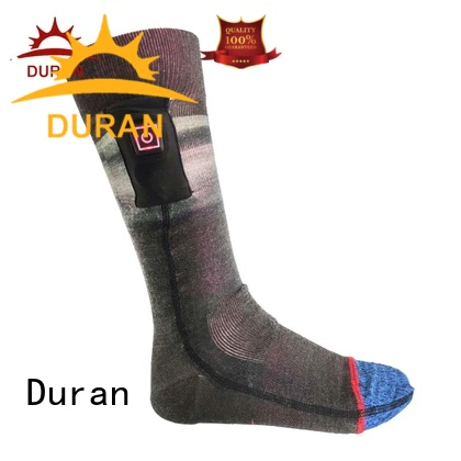 Duran battery operated socks factory for winter
