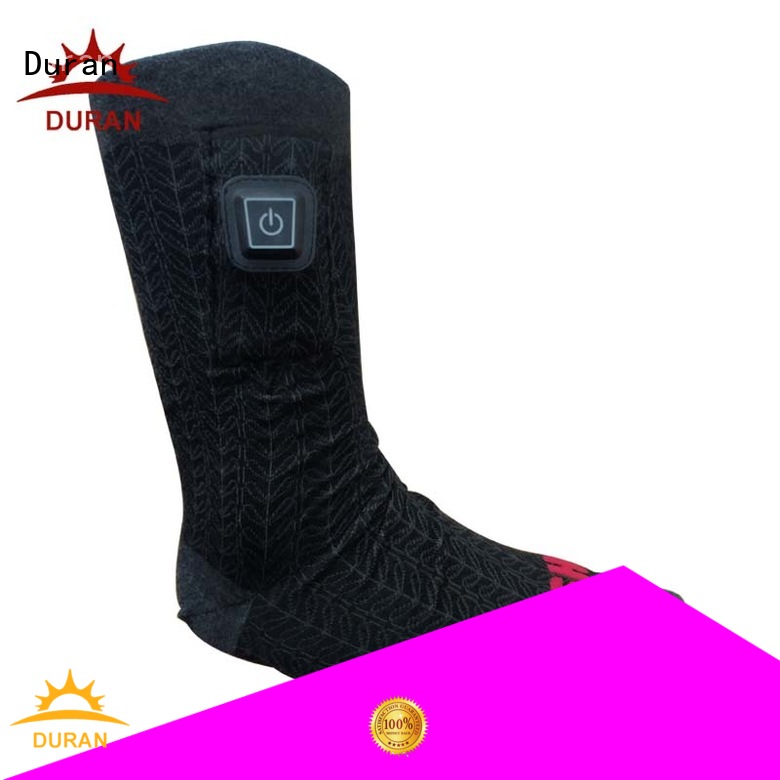 Duran electric warming socks factory for outdoor activities