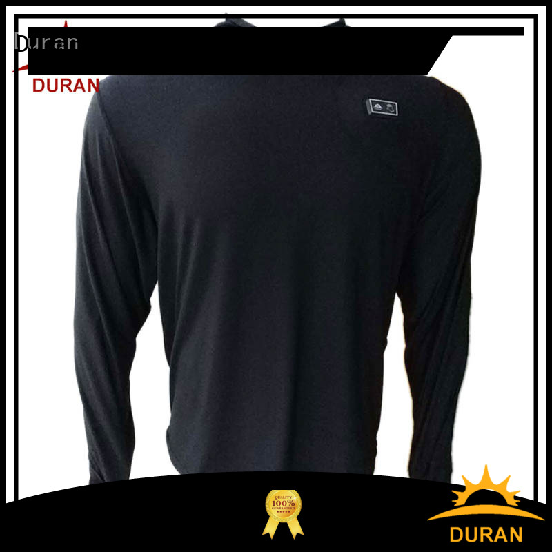 Duran best heated base layer factory for winter
