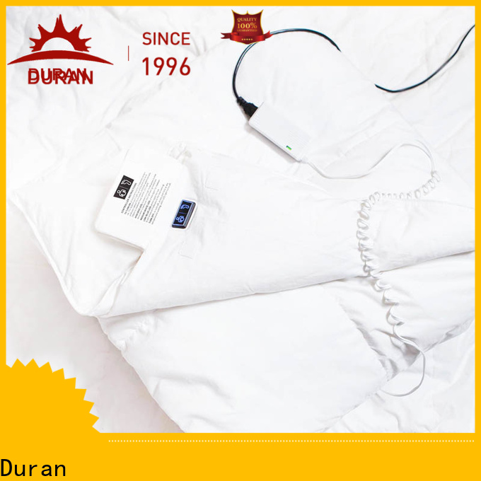 Duran top quality heated down comforter supplier for sports