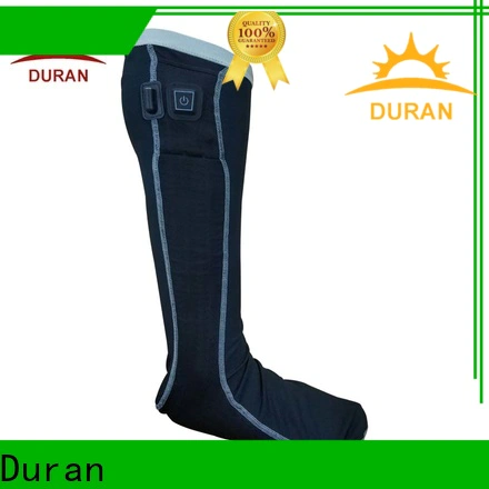 Duran professinal battery operated socks supplier for outdoor activities