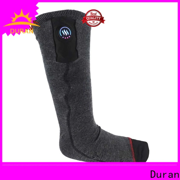 Duran electric socks manufacturer for outdoor activities