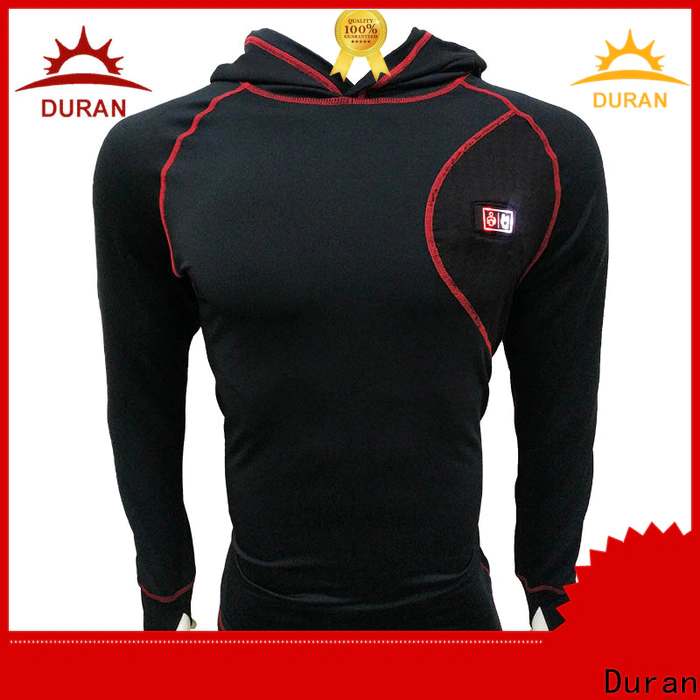 Duran best heated base layer company for cold weather