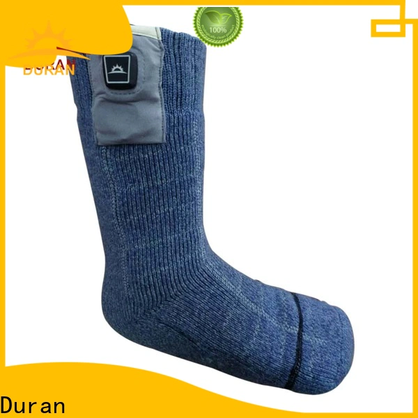 Duran great battery powered heated socks supplier for winter