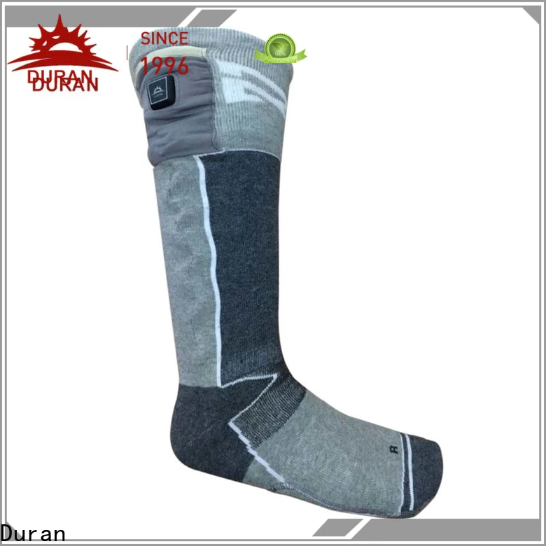 Duran battery operated socks manufacturer for winter