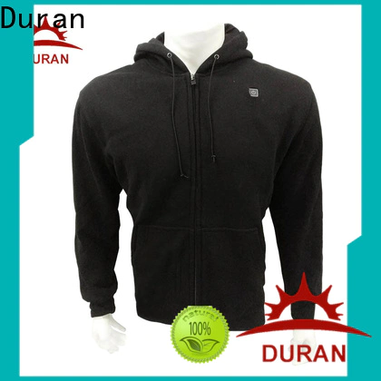 Duran top rated battery heated coats supplier for cold weather