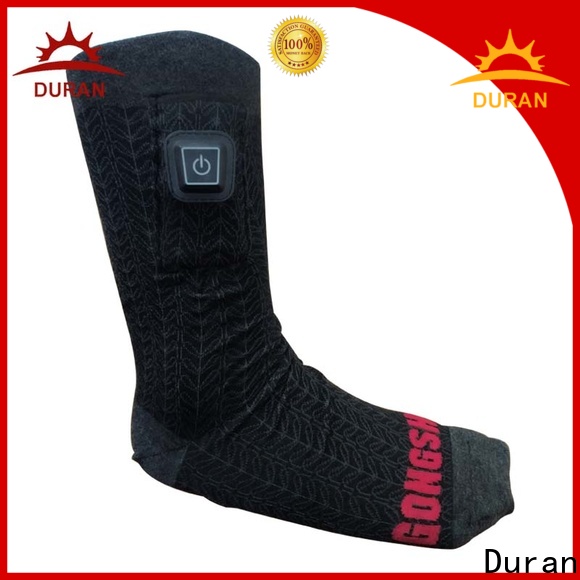 Duran great battery powered heated socks for outdoor activities