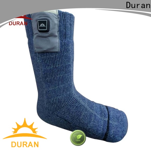 Duran best battery heated socks factory for outdoor work