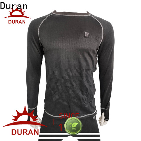 Duran heated baselayer manufacturer for cold weather