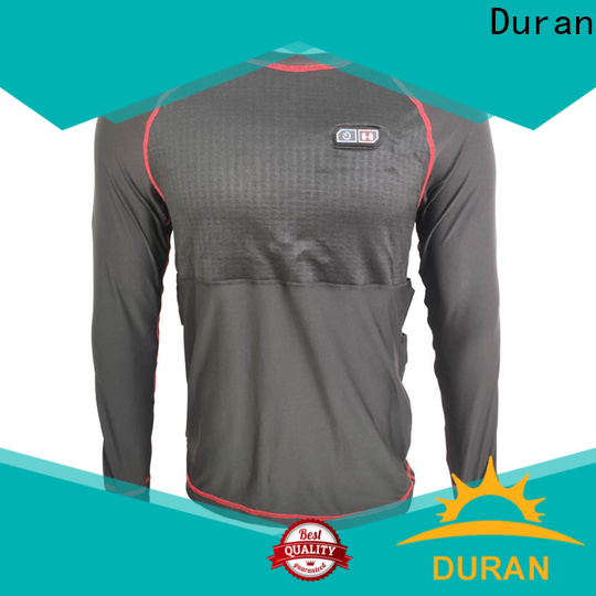 Duran battery heated base layer supplier for winter
