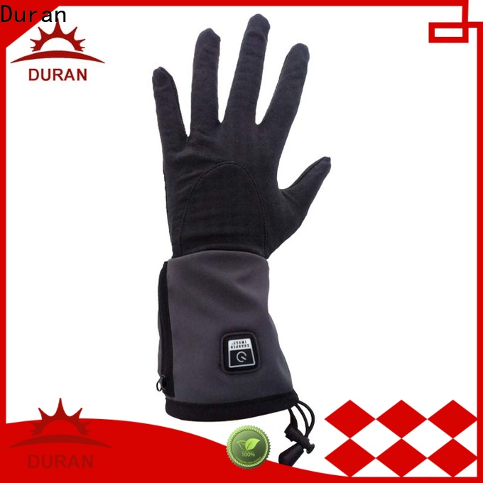 Duran durable electric gloves manufacturer for cold weather
